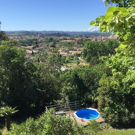 Chambre D'Hote Vue Imprenable Sur Cite - Villa Rose Carcassonne Zewnętrze zdjęcie