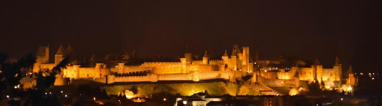 Chambre D'Hote Vue Imprenable Sur Cite - Villa Rose Carcassonne Zewnętrze zdjęcie